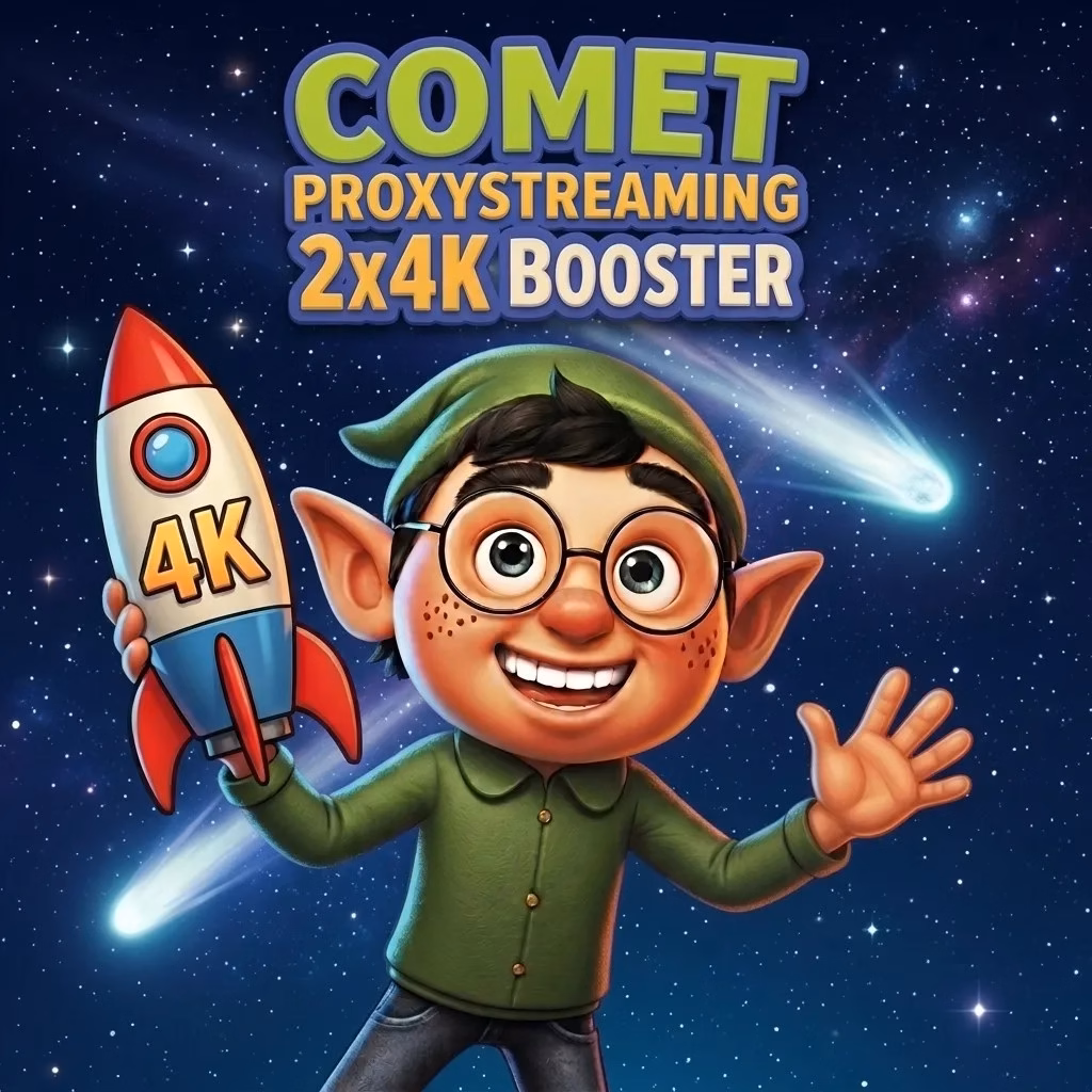 booster-comet-2x Comet ProxyStreaming 2x4K Booster - Image 1