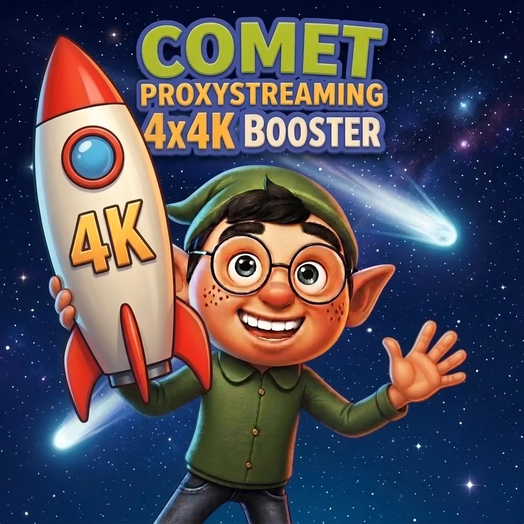 booster-comet-4x Comet ProxyStreaming 4x4K Booster - Image 1