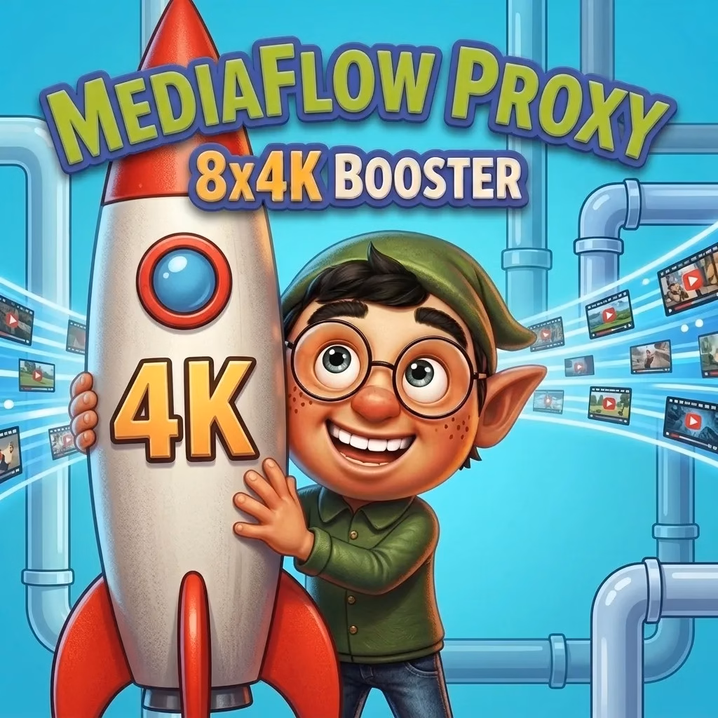 booster-mediaflowproxy-8x Mediaflow Proxy 8x4K Booster - Image 1