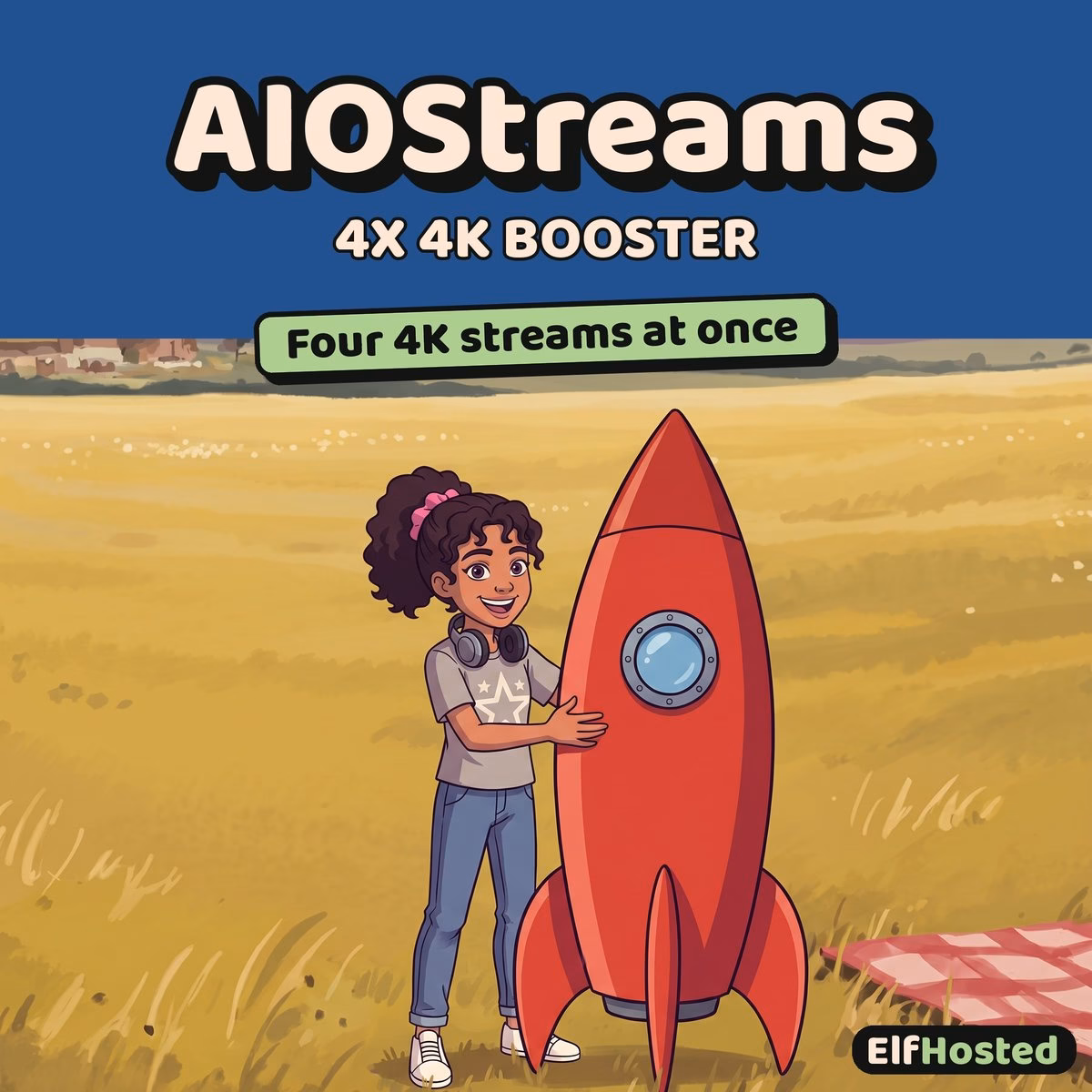 aiostreams-4x4k-booster-card AIOStreams 4x4K Booster: illustration