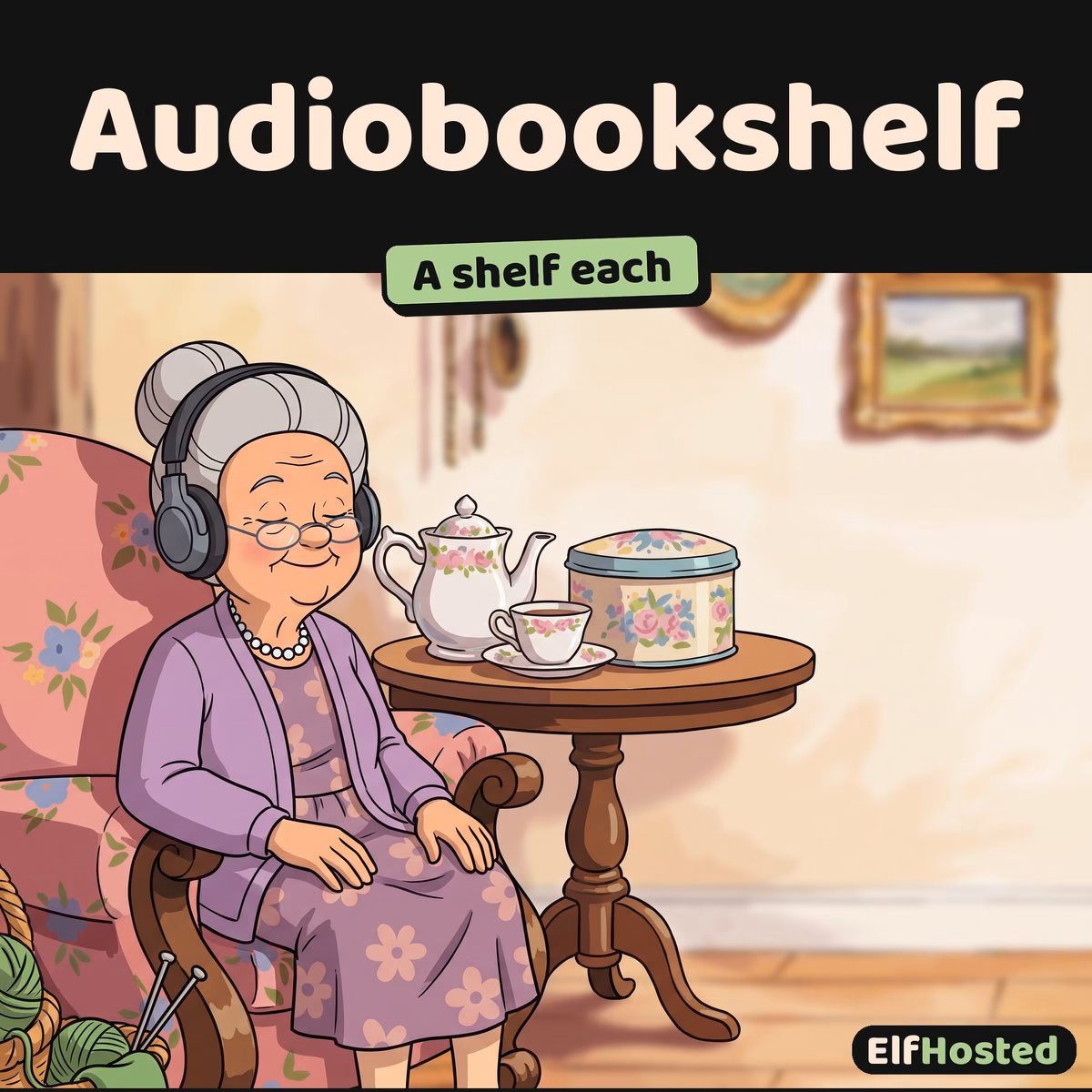 audiobookshelf-card Audiobookshelf: illustration