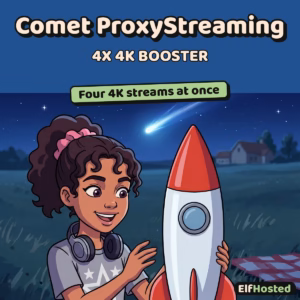 Comet ProxyStreaming 4x4K Booster: illustration