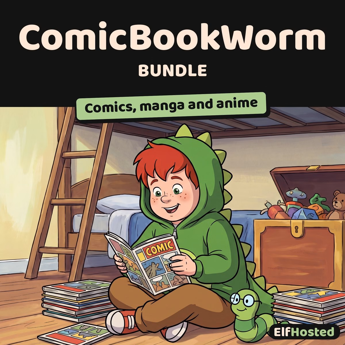 comicbookworm-bundle-card-1 ComicBookWorm Bundle: illustration