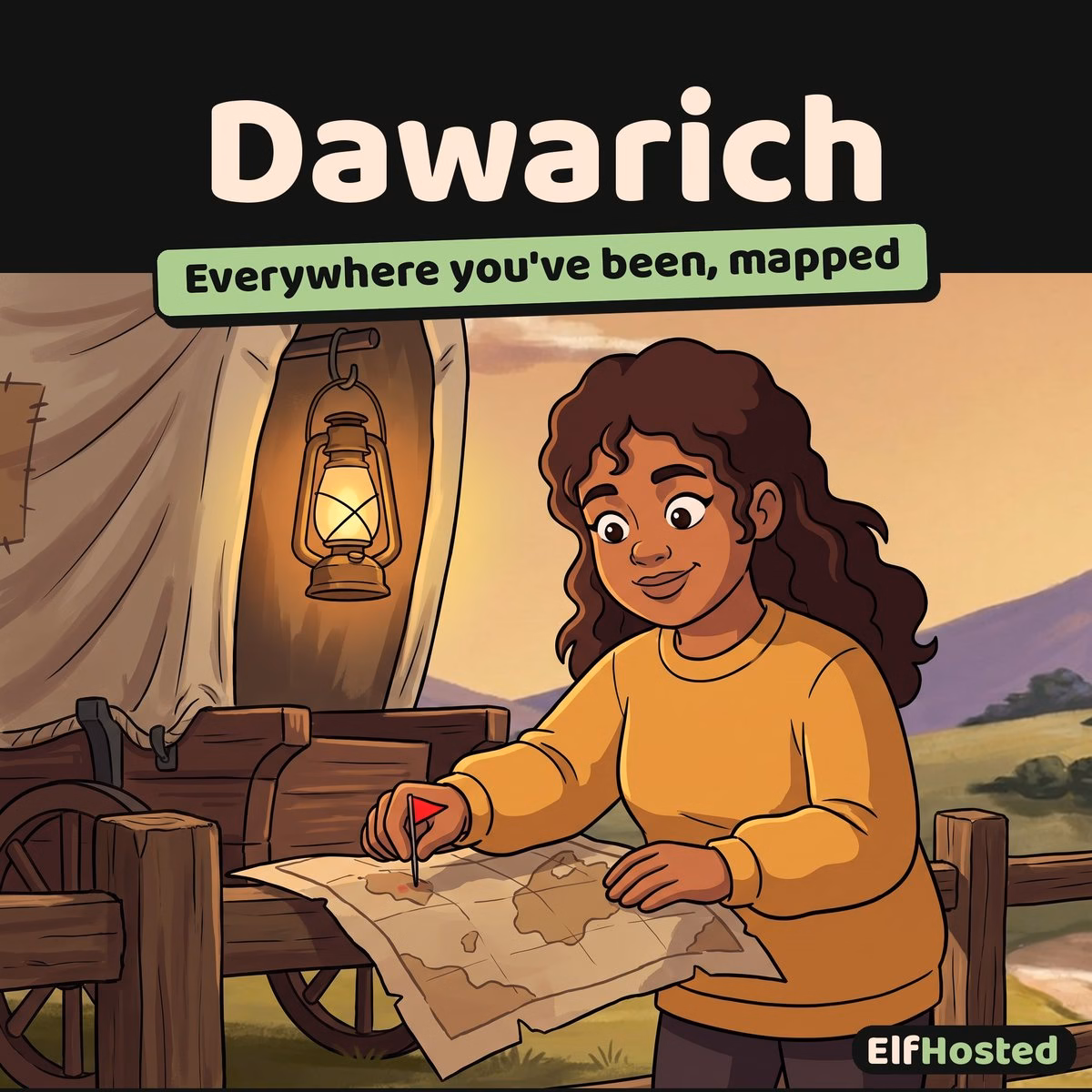 dawarich-card Dawarich: illustration