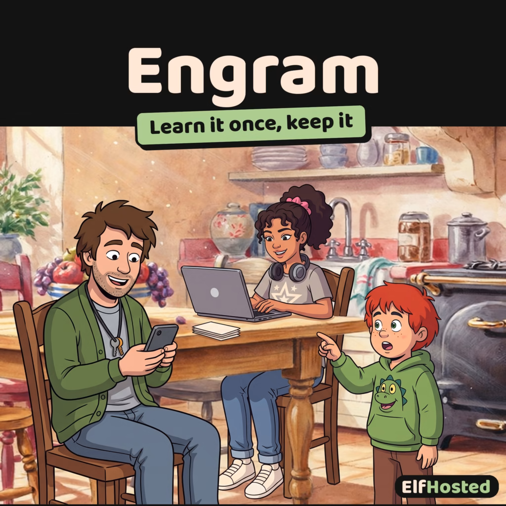 Engram: an ElfHosted family card
