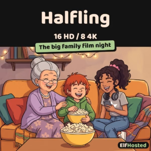 Halfling - Personal Media Streamer [16xHD / 8x4K, semi-dedicated]: illustration