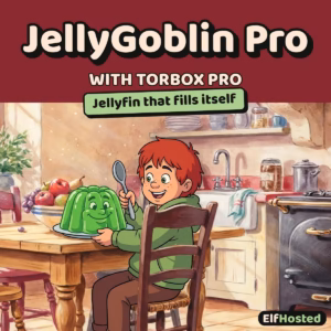 JellyGoblin Pro - Personal Media Streamer with TorBox Pro [4xHD / 2x4K, contended]: illustration