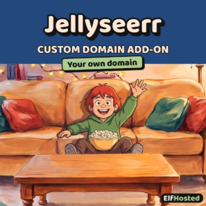 Jellyseerr (Custom Domain Addon): illustration