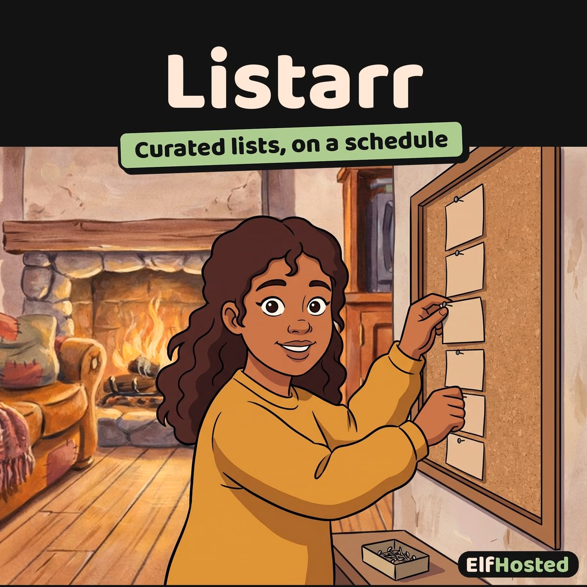 listarr-card Listarr: illustration