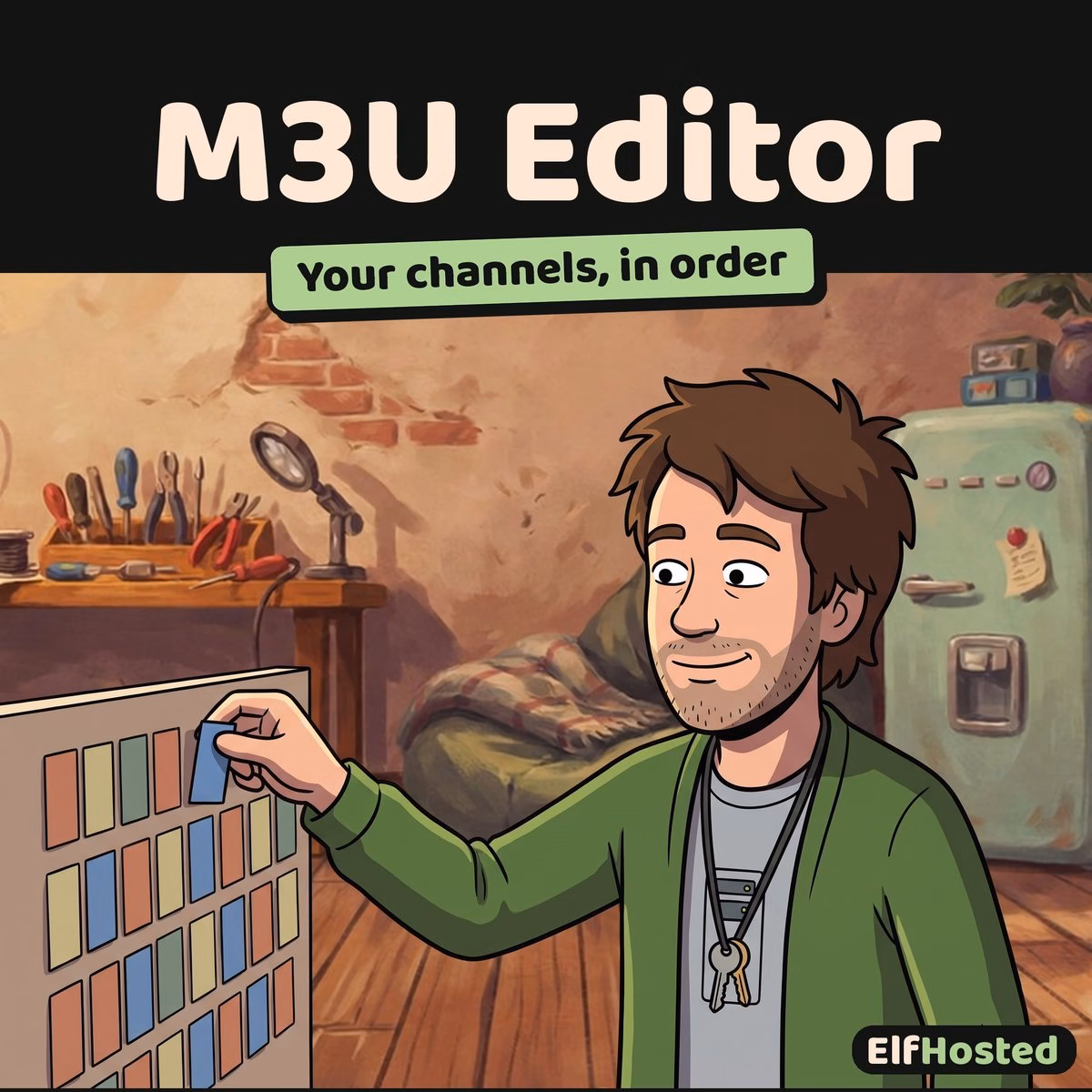 m3u-editor-card M3U Editor: illustration