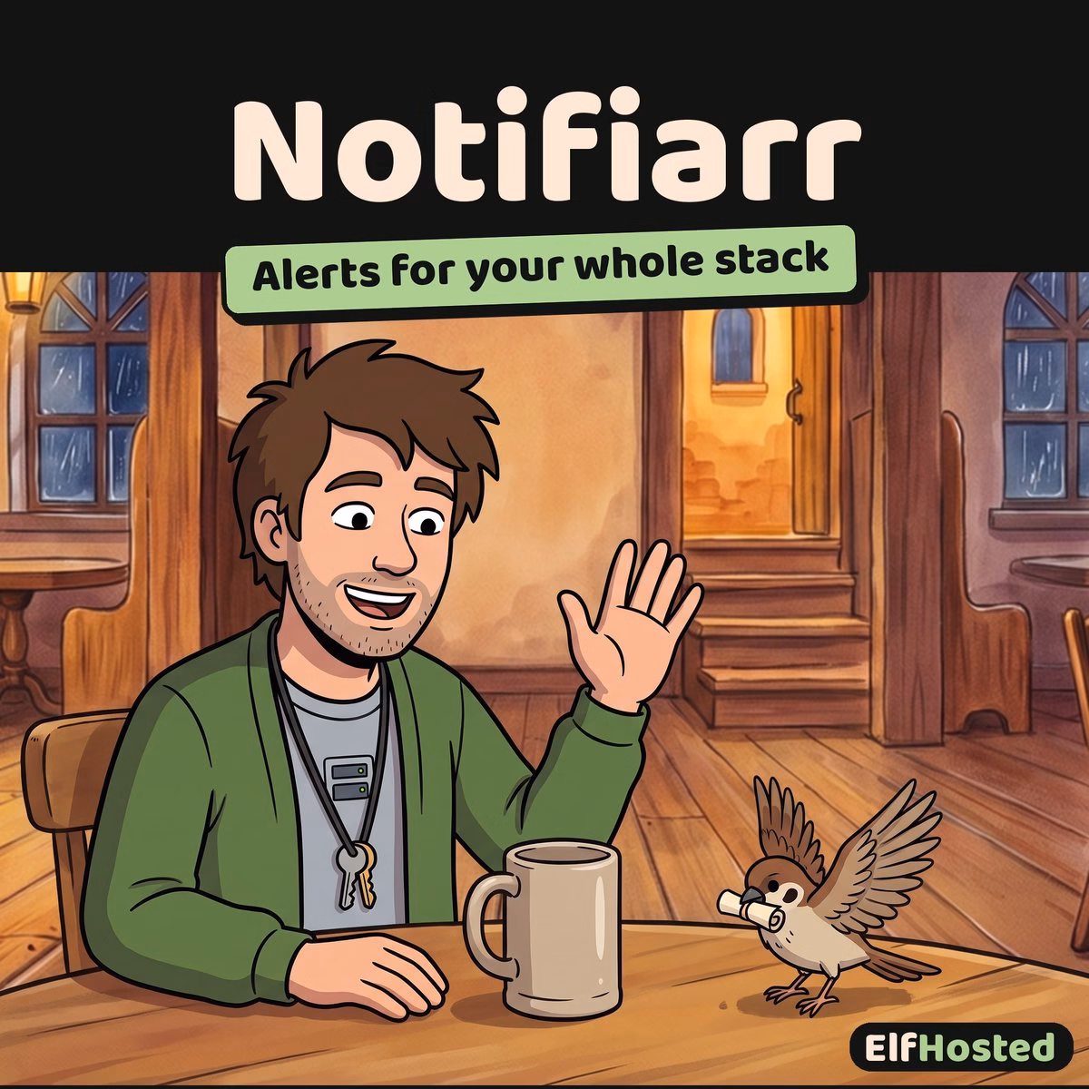 notifiarr-card Notifiarr: illustration