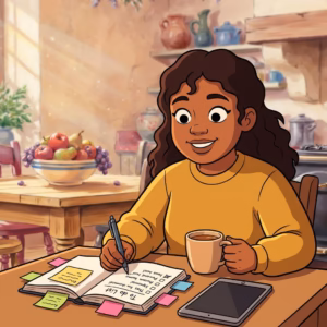 Productivity & Notes: illustration