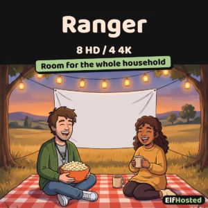 Ranger - Personal Media Streamer [8xHD / 4x4K, semi-dedicated]: illustration