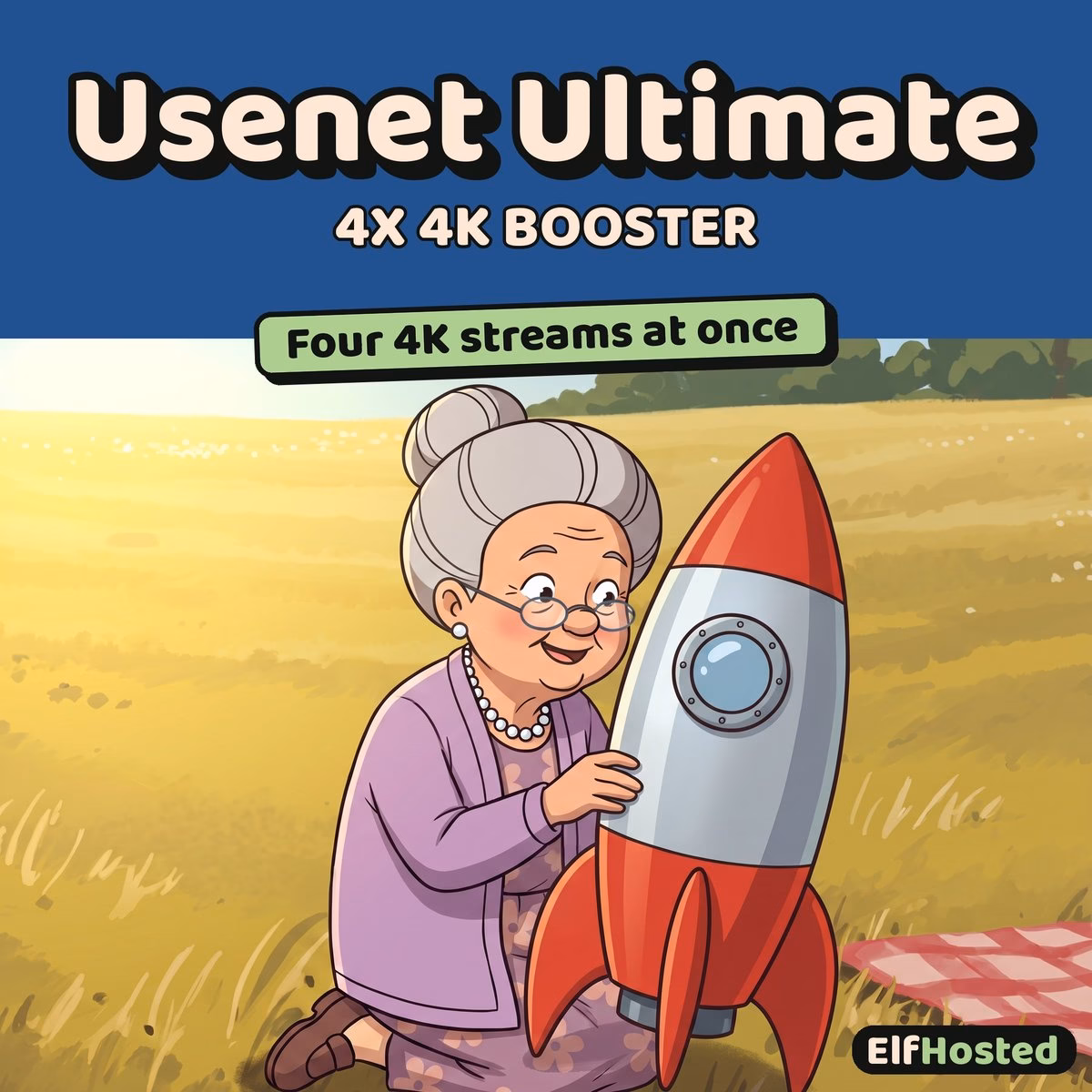 usenet-ultimate-4x4k-booster-card Usenet Ultimate 4x4K Booster: illustration