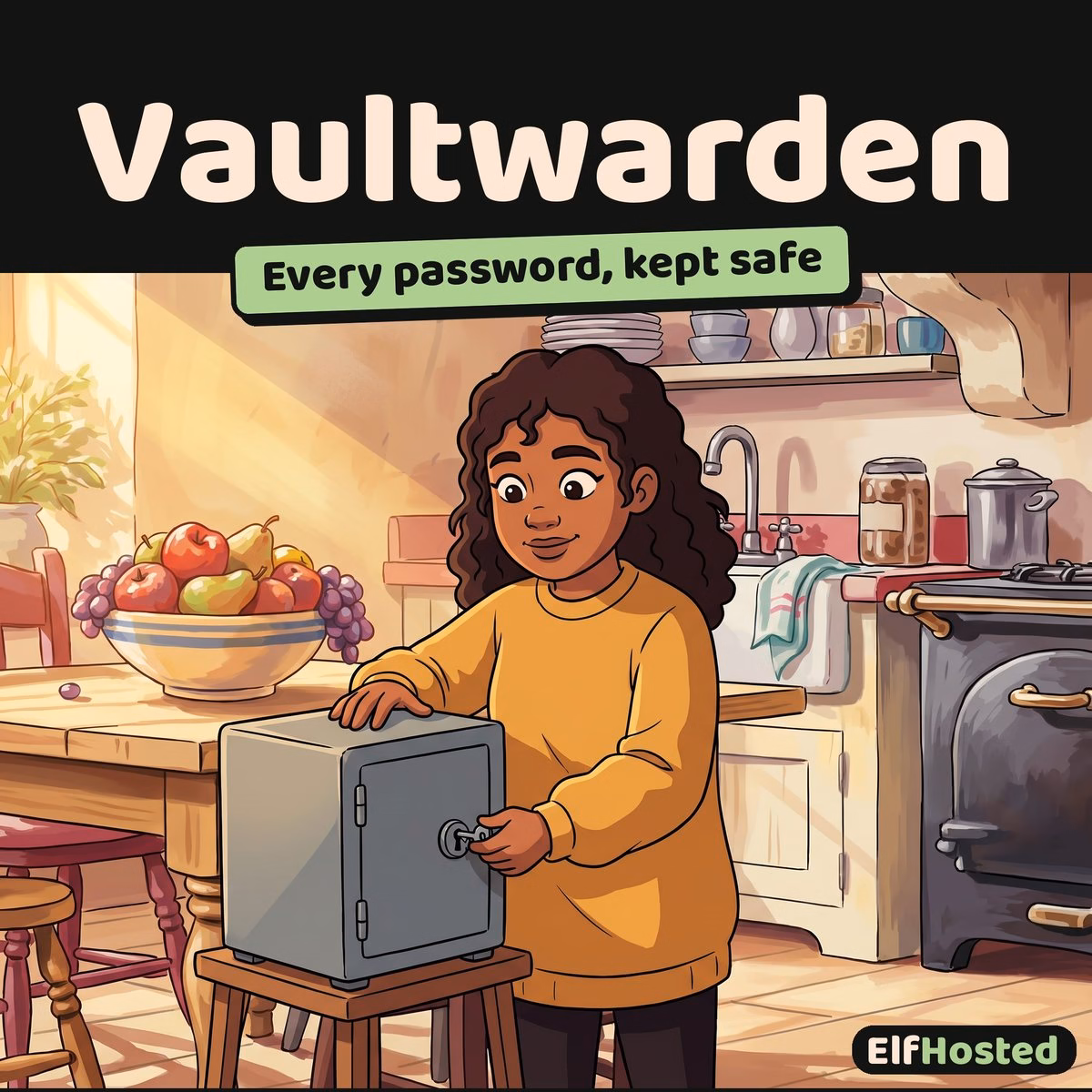 vaultwarden-card Vaultwarden: illustration